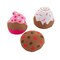 Valentine's Day Sweet Treats Stuffed Toys 2 1/4" 4 1/4" Set of 12